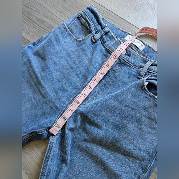 Abercrombie & Fitch 70s Vintage Flare Ultra High Rise Jeans 29/8 - Picture 4 of 6